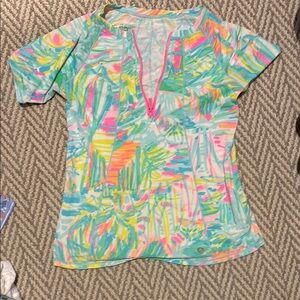 Lilly Pulitzer Multicolor Swim Top